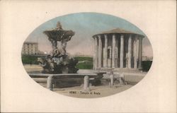 Temple of Vesta Postcard