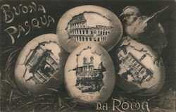 Buona Pasqua da Roma Postcard