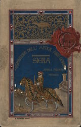 Siena, Exhibition?  Commemerative Postcard