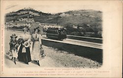 Ritornanda da una passeggrata a Fiesole Italy Postcard Postcard Postcard