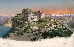 Gruss vom Rigi Switzerland Postcard Postcard Postcard