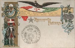 Regimento Fanteria Postcard