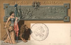 12th Infantry Regiment Fanteria "Casale" Postcard