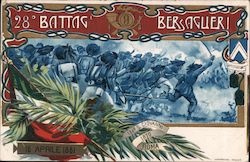 Battag Bersagueri, 16 Aprile 1861 Postcard