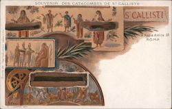 Souvenir Des catacombes De St. Calliste Postcard