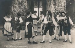 Sorrento-La tarantella Postcard