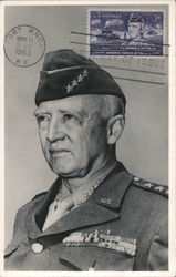 General George S. Patton, Jr., Commander of the 15th Army, 1885-1945 Postcard