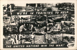 The United Nations win the war World War II Postcard Postcard Postcard