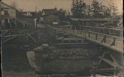 City damaged by war World War I Postcard Postcard Postcard