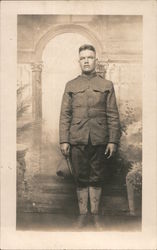 Soldier Postcard