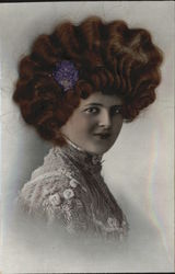 Portrait of a woman Postcard