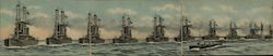 Navy Battleships Postcard Postcard Postcard