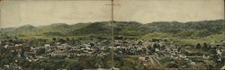 Panoramic view of Cloverdale, California Postcard Postcard Postcard