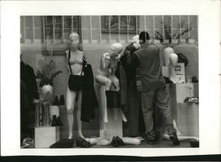 New York City Window Dresser, 1995 Photographs & Snapshots Original Photograph Original Photograph Original Photograph