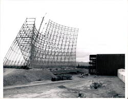 Construction of the AN/FPS-115 PAVE PAWS Radar System Original Photograph