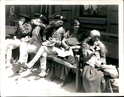 A Tale of Two Cities, Soldiers and Revolutionists at Lunch Movie and Television Advertising Original Photograph Original Photogr Original Photograph