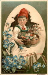 Happy Easter Postcard