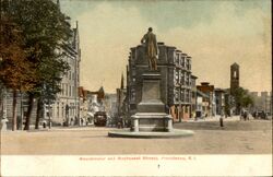 Westminster and Weybosset Streets Providence, RI Postcard Postcard Postcard