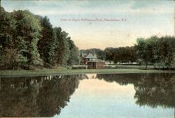 Lake in Roger Williams Park Postcard