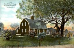 Betsy William's Cottage, Roger Williams Park Postcard