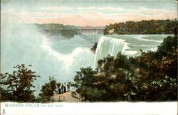 Niagara Falls from Goat Island New York Postcard Postcard Postcard