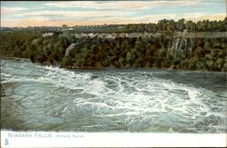 Niagara Falls, Whirlpool Rapids New York Postcard Postcard Postcard