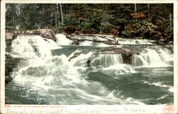 Jackson Falls, White Mountains Postcard