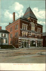 Music Hall Block Postcard