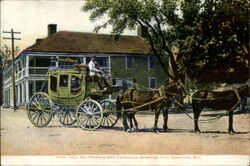 Hotel Tally Ho, Harmony and Centredale Greenville, RI Postcard Postcard Postcard