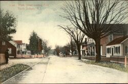 Main Street looking East North Scituate, RI Postcard Postcard Postcard