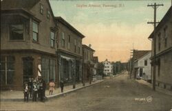 Sayles Avenue Pascoag, RI Postcard Postcard Postcard