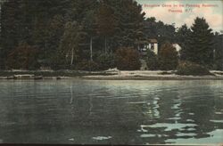 Bungalow Camp on the Pascoag River Postcard