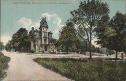 Sayles Homestead Showing Old Town Pump Pascoag, RI Postcard Postcard Postcard