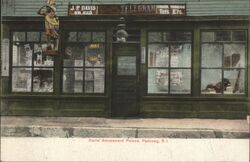 Davis’ Amusement Palace Postcard