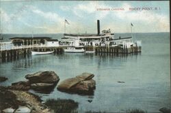 Steamer Landing Postcard