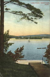 Lake Pearl Wrentham, MA Postcard Postcard Postcard