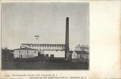 The Greenville Woolen Mill Rhode Island Postcard Postcard Postcard