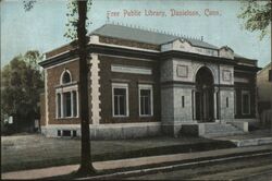 Free Public Library Postcard