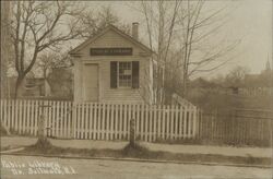 Public Library North Scituate, RI Postcard Postcard Postcard