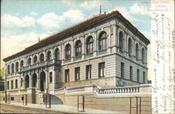 New Public Library Postcard