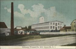 Stillwater Worsted Co. Mill Postcard