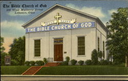 The Bible Church God Postcard