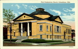 First Presbyterian Church Postcard