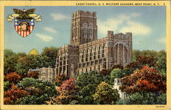 Cadet Chapel, U.S. Military Academy Postcard