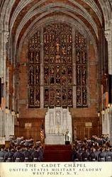 The Cadet Chapel, United States Military Acedamy Postcard