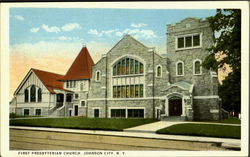 First Presbyterian Church Postcard