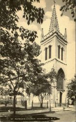 St. Patrick's church Newburg, NY Postcard Postcard