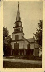 Mt. Carmel Babtist Church New York Postcard Postcard