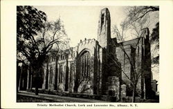 Trinty Methodist Church, Lark And Lancaster Sts. Postcard