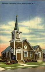 Lutheran Community Church Stone Harbor, NJ Postcard Postcard